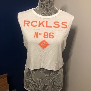 Light weight workout top - muscle shirt style